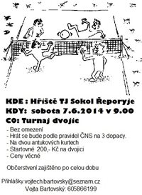 Turnaj dvojic 7.6.2014